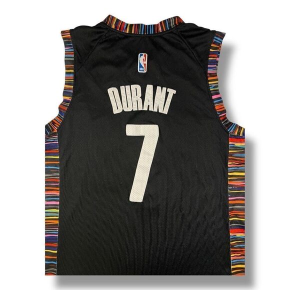 Kevin Durant Brooklyn Nets Nike Biggie Basketball Jersey Swingman 52 Large - Picture 5 of 7